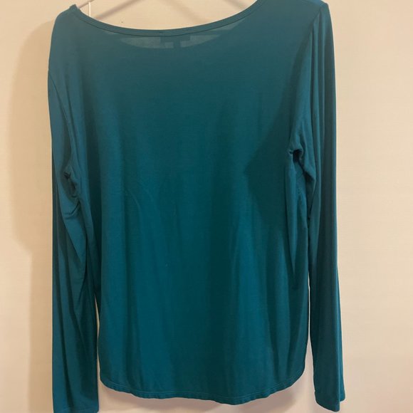 Surkana Turquoise and Orange Owl Top size M - Picture 2 of 4